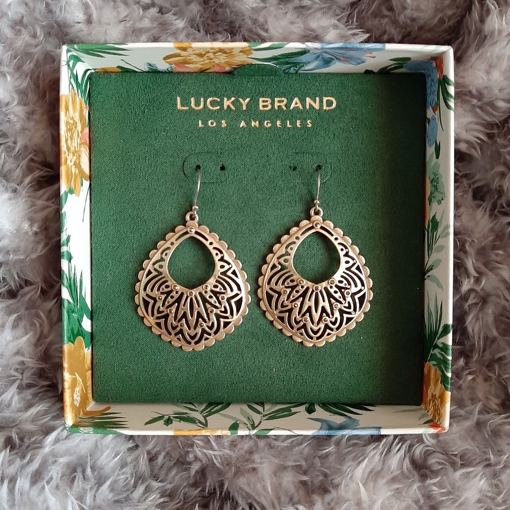 Lucky Brand Gold-tone Earrings